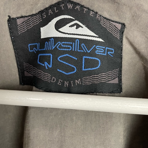 VINTAGE QUICKSILVER QSD Saltwater Denim Jacket with Pockets Size XL - Picture 3 of 15
